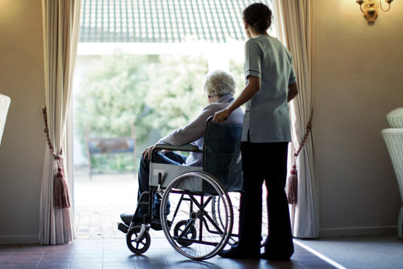 Aged-care providers rely on international students to bolster staff numbers in the sector.