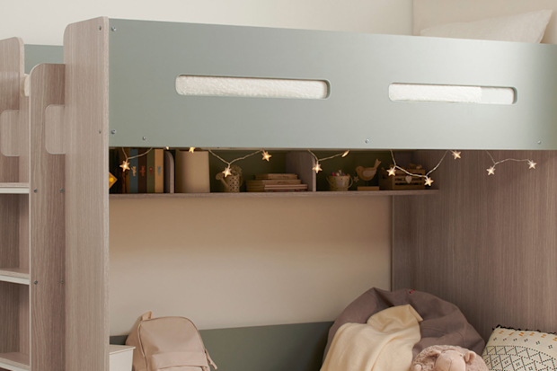 Temple & Webster Campbell Single Loft Bed.