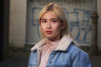 Belle Lim, the president of the Council of International Students Australia.
