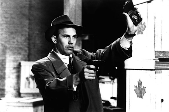 Kevin Costner as Eliot Ness in the movie The Untouchables. Australia has its own version of Ness.