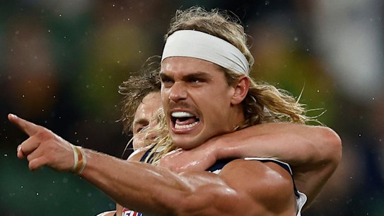 Geelong’s Bailey Smith has one of the code’s biggest social followings.