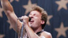 Rock musician Bruce Springsteen