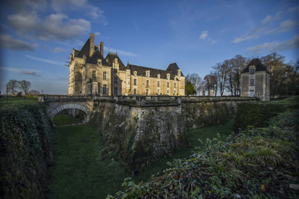 Château de Jalesnes in the Loire Valley, France, now owned by David Savage and run as a wedding venue.