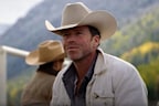 Taylor Sheridan has also been known to appear in cameo roles in his shows, pictured here in Yellowstone. 