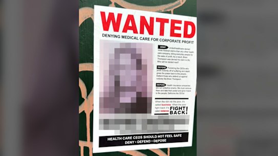 Wanted posters for healthcare executives have started appearing across New York City following the shooting of UnitedHealthcare CEO Brian Thompson last week.