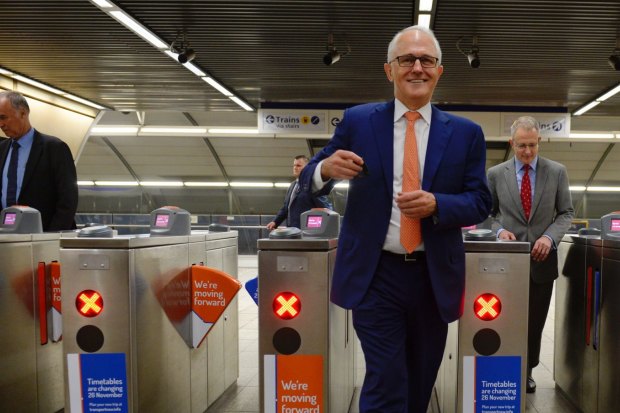 Former prime minister Malcolm Turnbull  says housing densities around train lines need to be increased.