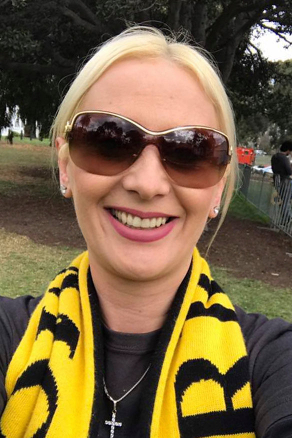 Stojkoski was a passionate Richmond fan who enjoyed family outings.