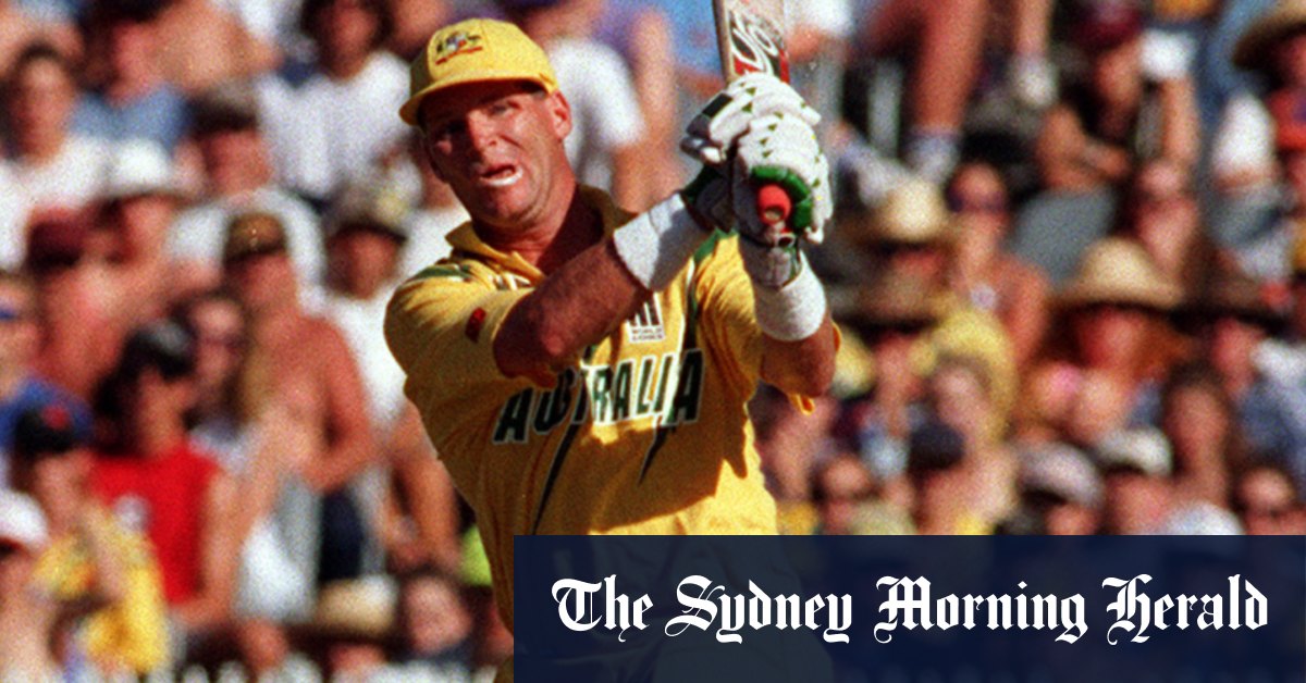 Dean Jones Death Australian Cricket Star Was Revolutionary Off The Field