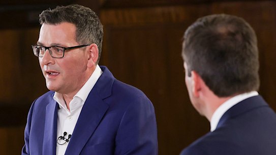 The two leaders debated at Box Hill on Tuesday evening.