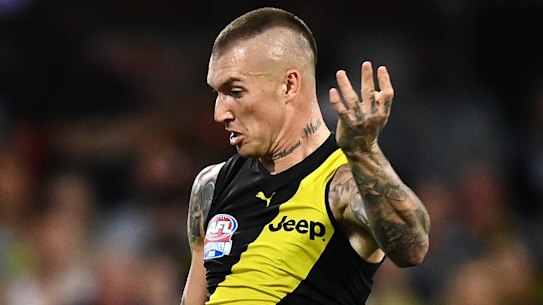 It takes a village to witness what Dustin Martin delivers on the weekend.