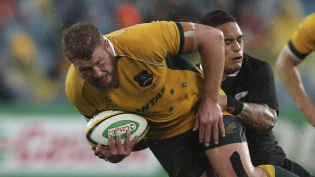 Decorated career: Slipper in action for the Wallabies.