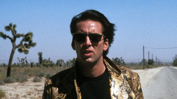 Nicolas Cage as Sailor Ripley in Wild at Heart.