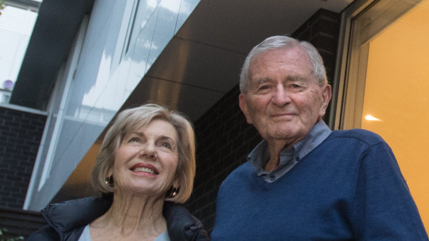 South Yarra residents Jennifer and Kevin Opie live in a building with flammable cladding. The government has told them they will help pay for their building repairs. 