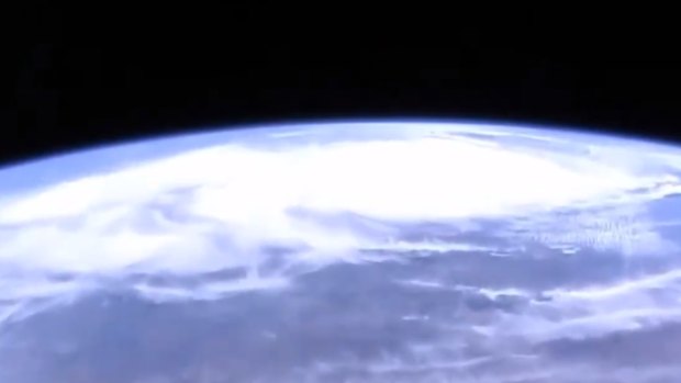 The view of Tropical Cyclone Owen in the Gulf of Carpentaria from the International Space Station.