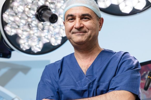 Prof Behzad Eftekhar is concerned about timings for stroke patients.