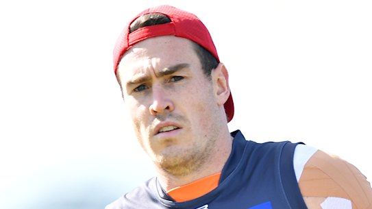 On track for a ton: GWS Giants star Jeremy Cameron can hit 100 goals this season, according to Wayne Carey.