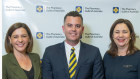 Well connected: Pharmacy Guild national president Trent Twomey, with opposition leader Deb Frecklington and Queensland premier Annastacia Pałaszczuk