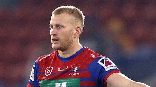 Mitch Barnett of the Knights.