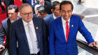 Prime Minister Anthony Albanese with President Joko Widodo at this week’s ASEAN summit.