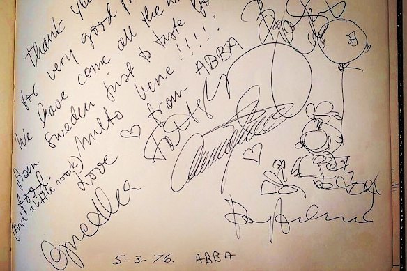 From ABBA, with love.