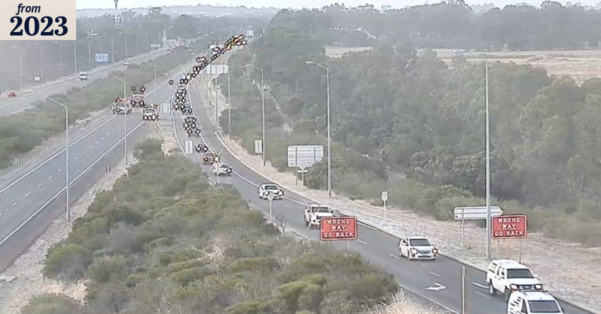 Kwinana Freeway fatal crash: Perth traffic chaos after part of freeway ...