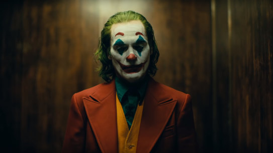 Joaquin Phoenix plays the struggling comedian who winds up as Batman's nemesis in Joker.