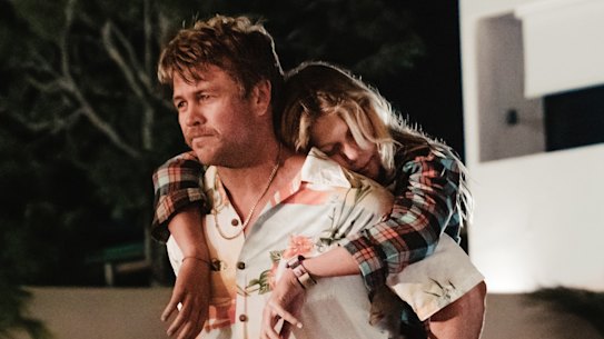 Luke Hemsworth (left) and Rasmus King impress as a father and son in Bosch and Rockit.