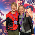 Deb and her son, Darcy, who’s about to finish Year 12, pictured in 2022.