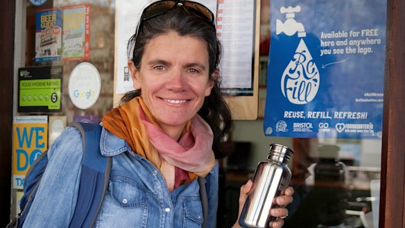 Rebecca Prince-Ruiz, founder of Perth-based Plastics Free July, an organisation signing people from around the world.