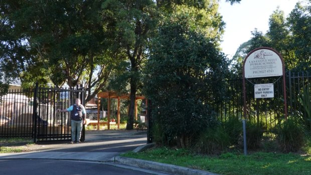 Lane Cove West Public School was closed on Thursday. 