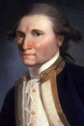 Painting of Captain James Cook by John Webber.