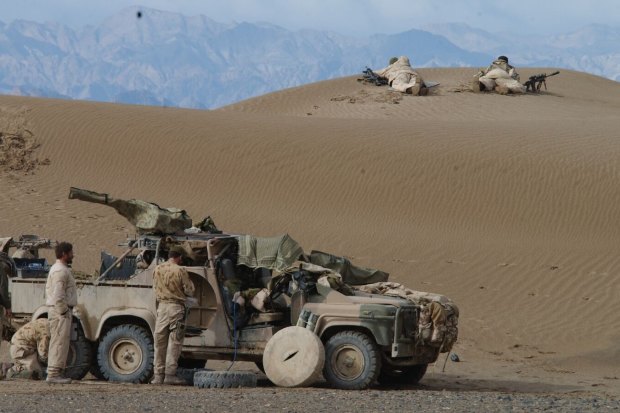 Australian SAS troops in Afghanistan.