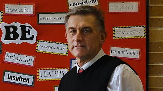 Oberon High School principal Craig Luccarda.