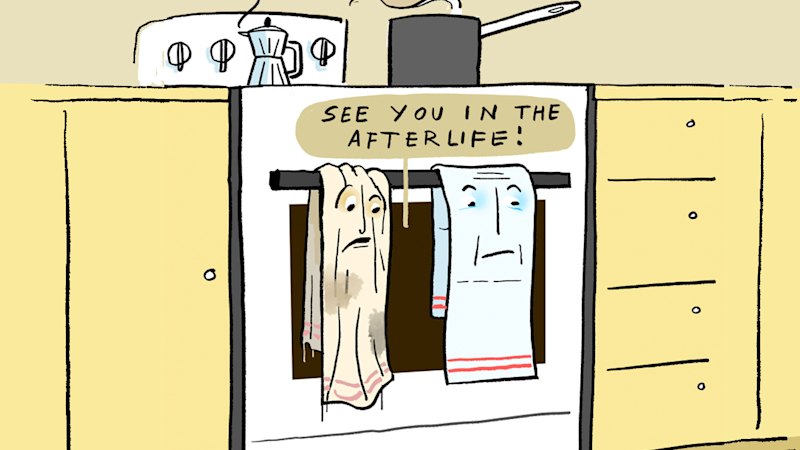 Am I being precious about how to use my tea towel?