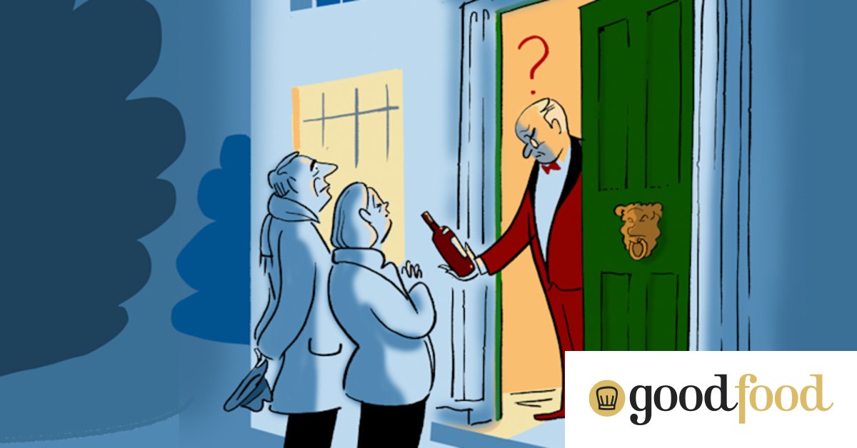 If your guests bring a bottle of wine to a dinner party, do you have to open it?