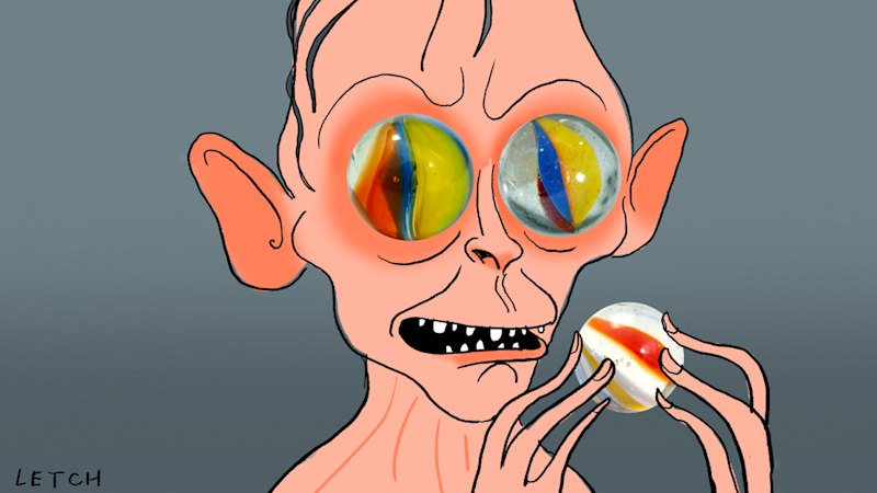 A charity-shop worker took my donated marbles for her kid. Is that ok?