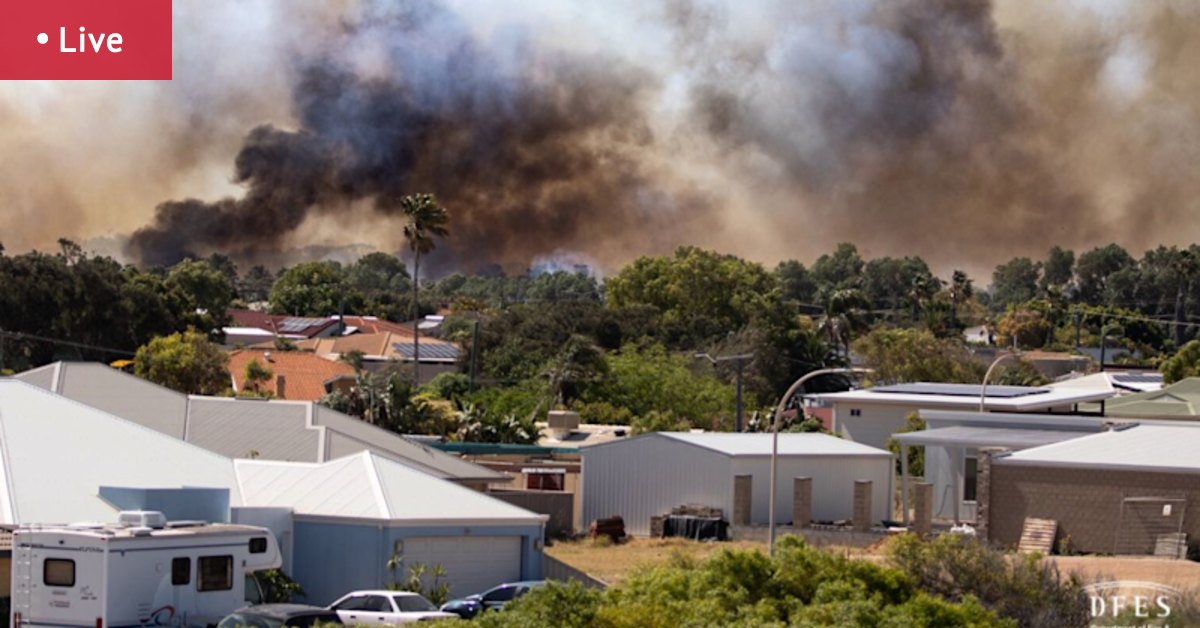 WA news LIVE: Geraldton residents told they can return home after bushfire