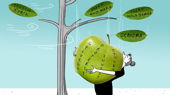 There can be many different strategies for handling an inheritance.