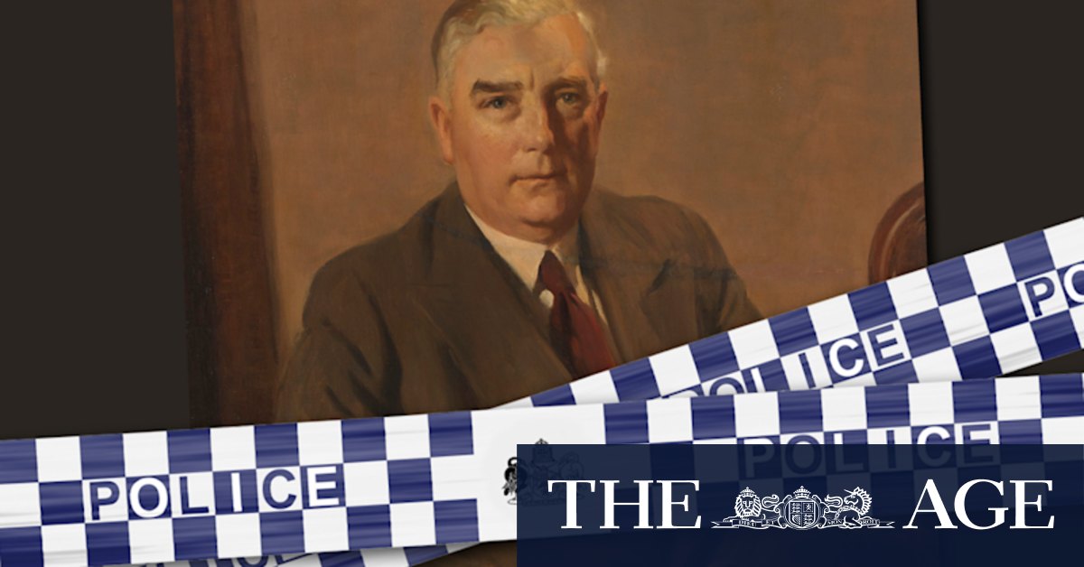 Robert Menzies and the mystery surrounding his slashed official portrait - Vimarsana News