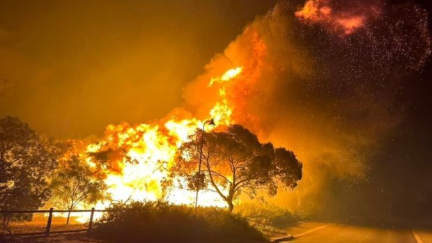 Perth fire as it happened: 18 properties damaged on another sweltering day