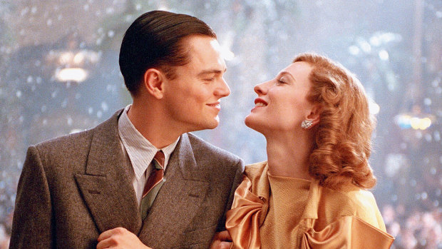 Leonardo DiCaprio and Cate Blanchett in The Aviator.