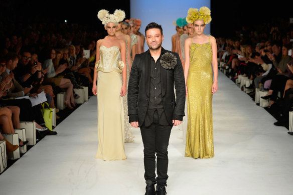 Aurelio Costarella at Australian Fashion Week.