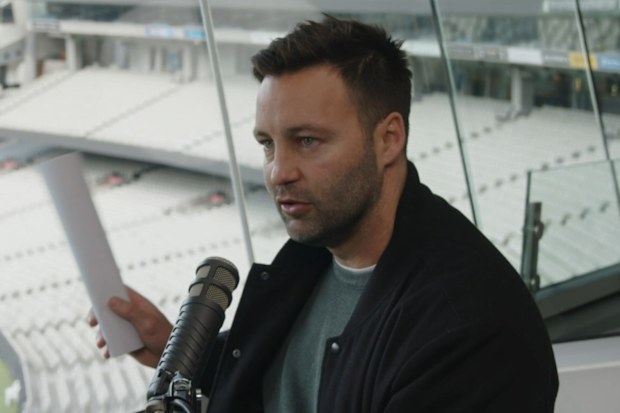 Jimmy Bartel on the Eddie and Jimmy podcast.