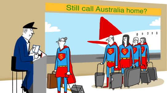 Just because you’ve left Australia doesn’t mean your super gets to come with you.