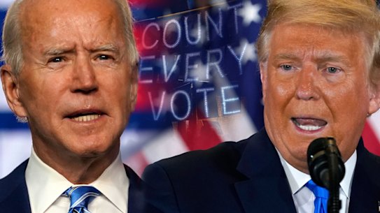 Joe Biden and Donald Trump