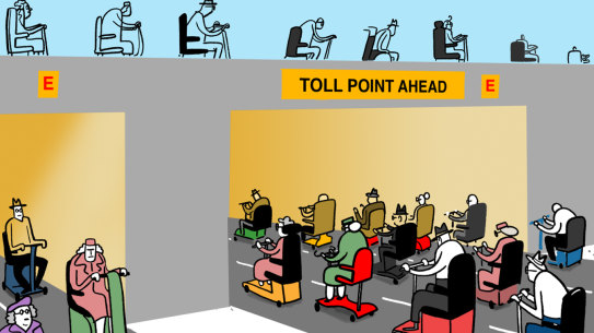 Illustration by Simon Letch.