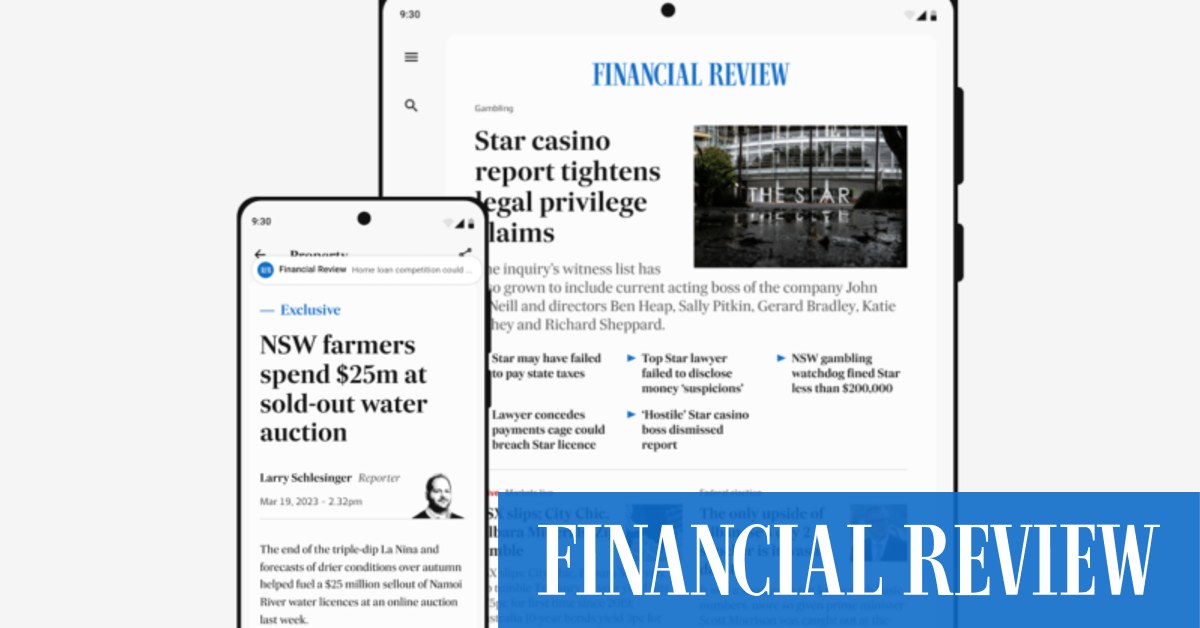 AFR Android app: Download new app with additional features thumbnail