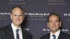 News Corp Australia executive chairman Michael Miller and global co-chairman Lachlan Murdoch.