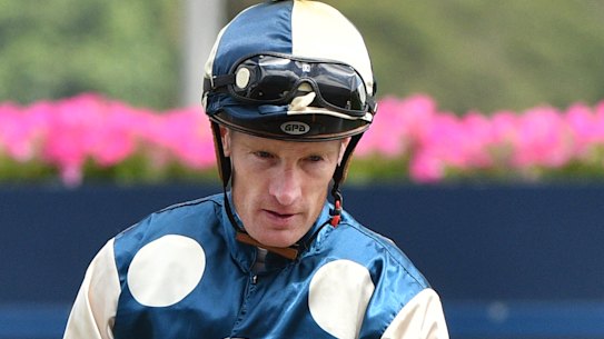 Champion jockey Mark Zahra. 