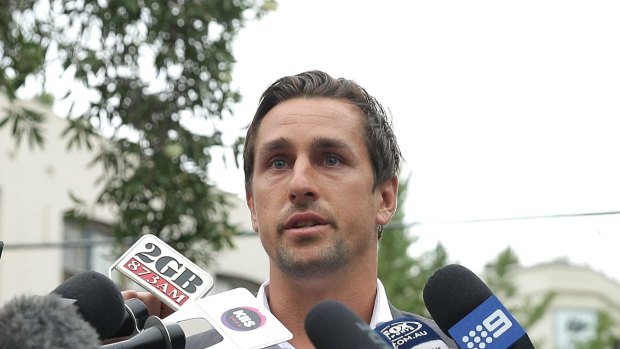 Dog days: Mitchell Pearce was fined and suspended for his Australia Day antics in 2016.